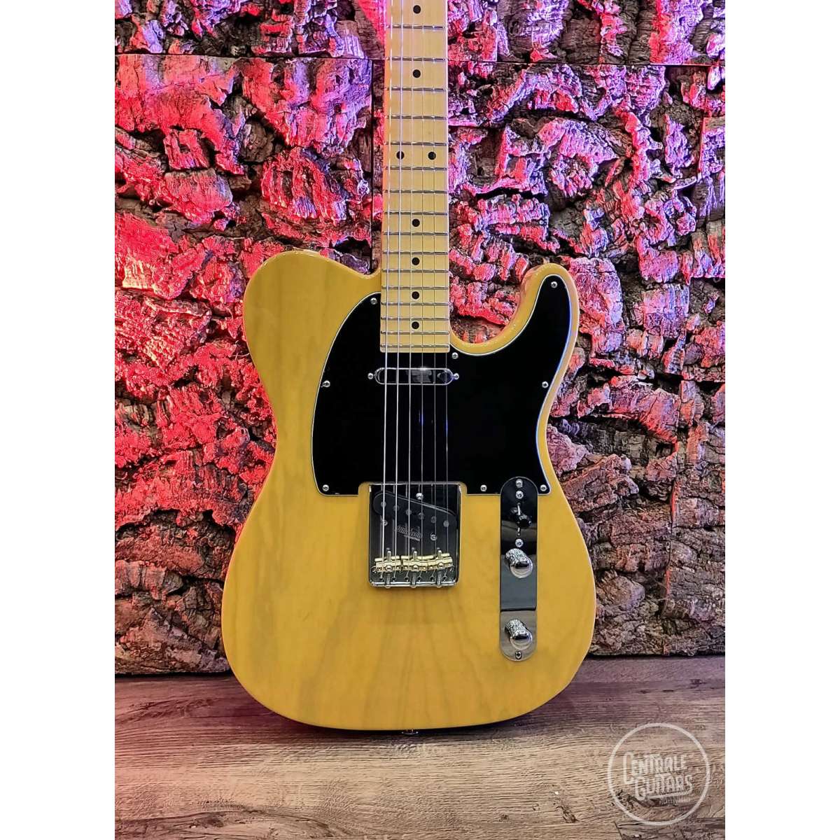 Fender Sangle guitare Super Dlx Cuir vintage, noir