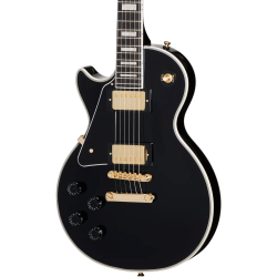LP CUSTOM EBONY LEFT HANDED
