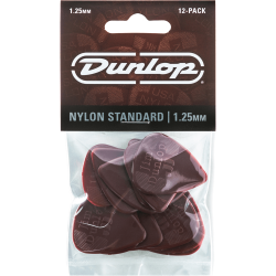 MEDIATOR PACK 12 NYLON 1.25MM